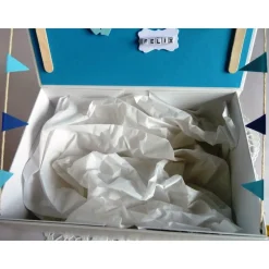 Geschenkbox, Erinnerungsbox zur Geburt/Taufe, personalisiert/individualisierbar mit den Geburtsdaten
