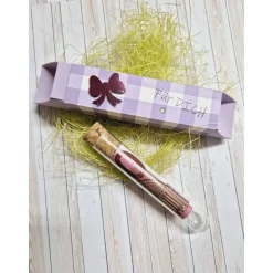 Geschenkbox für Geldgeschenk Reagenzglas – Handgemachte Geschenkidee