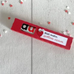 Geschenkbox für Schokoriegel * Herzensmensch * Aufmerksamkeit * Kleinigkeit * personalisiert