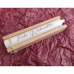 Geschenkbox für Tafelkerzen I Holz I DIY I Taufe I Geburt I Hochzeit I Geburtstag I Trauer I Geschenk I Weihnachten