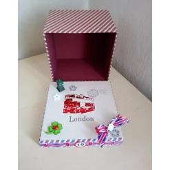 Geschenkbox Geldgeschenk London – Kreative Geschenkidee für Reisen | SaBienchenshop
