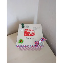 Geschenkbox Geldgeschenk London – Kreative Geschenkidee für Reisen | SaBienchenshop