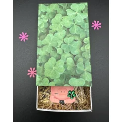 Geschenkbox Glücksschwein – Handgemachte Geschenkverpackung für Glückwünsche