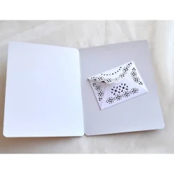 Geschenkbox mit Karte in dunkelbronze für Männerhochzeit