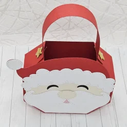 Geschenkbox Nikolaus – Weihnachtsmann | Originelle Geschenkverpackung für Weihnachten