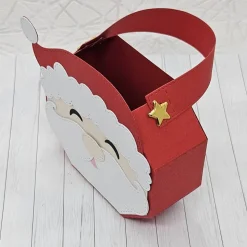 Geschenkbox Nikolaus – Weihnachtsmann | Originelle Geschenkverpackung für Weihnachten