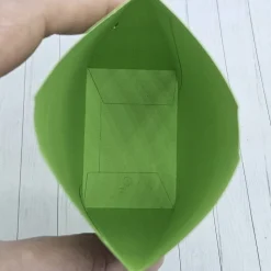 Geschenkbox Ostern mit Hasenwichtel rosa/weiß – originelle Osterverpackung