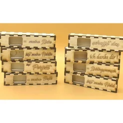 Geschenkbox Schokoriegel