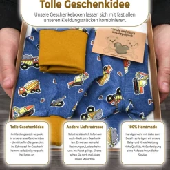 Geschenkbox weiß Größe M 22 x 22 3 cm mit Jutegarn und Karte nach Wahl ==><noscript><img width=