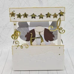 Geschenkbox Wichtelbox Engel-Wichteline mit Leier – Schutzengel Geschenkidee