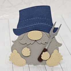 Geschenkbox Wichtelbox Grill – Kreative Verpackung mit Wichtel am Grill