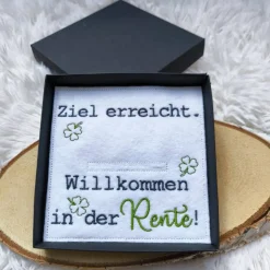 Geschenkbox "Ziel: Rente"