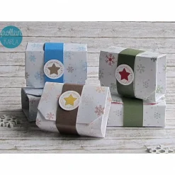 Geschenkboxl "Schneeflocke" aus der Manufaktur Karla