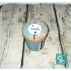 Geschenk/Dekobecher "Nascherei", petrol