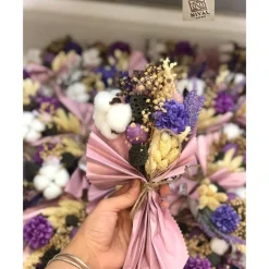 Geschenke- Trockenblumenstrauß Trockenblumenbouguet Gastgeschenke