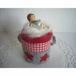 Geschenke Weihnachten Nikolaus Weihnachtsgeschenk Deko Advent Schutzengel rot Engel