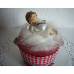 Geschenke Weihnachten Nikolaus Weihnachtsgeschenk Deko Advent Schutzengel rot Engel