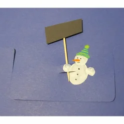 Geschenkhülle „Schneemann“, groß