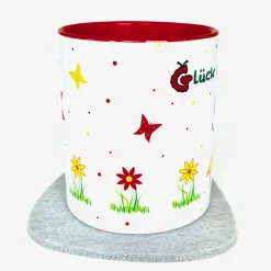 Geschenk-Idee beste Freundin Tasse Glück ist eine Freundin wie Dich zu haben,