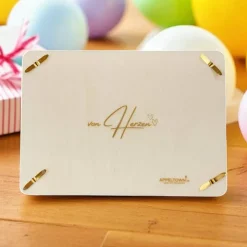 Geschenkkarten Holz „60. Geburtstag