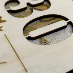 Geschenkkarten Holz „30. Geburtstag" Nr.15