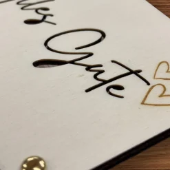 Geschenkkarten Holz „Alles Gute