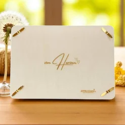 Geschenkkarten Holz „kleiner Wunscherfüller