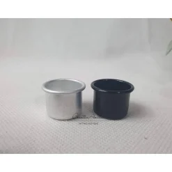 Geschenkkerzen - Stabkerze mit Spruch -Geburtstagskind- Dekoriert mit Holz