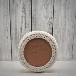 Geschenkkorb mit Henkel und Holzboden – in 3 Größen, ideal als Blumenkorb zur Hochzeit oder Deko