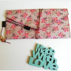 Geschenkkuvert Gutscheinkuvert Stoffkuvert Stoffumschlag wiederverwenbar nachhaltig