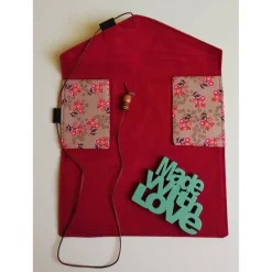 Geschenkkuvert Gutscheinkuvert Stoffkuvert Stoffumschlag wiederverwenbar nachhaltig