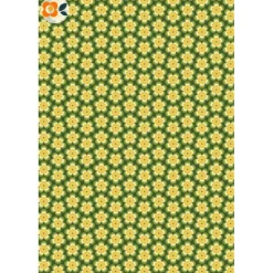 Geschenkpapier Bunte Osterzeit, 15 Bogen mit 5 verschiedenen floralen und graphischen Mustern