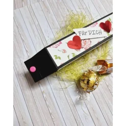 Geschenkschachtel für Schokolade – Handgemachte Geschenkverpackung