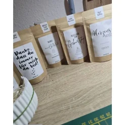 Geschenkschale aus Raysin – Handgemachtes Mitbringsel & Abschiedsgeschenk personalisierbar