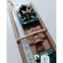 Geschenkset | Kerze | Holzset | Weihnachten