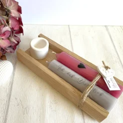Geschenkset * Kerzen * kleine Aufmerksamkeit * Liebe *