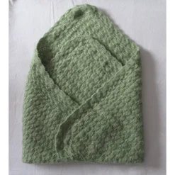 Geschenkset Baby zur Geburt - Babydecke grün