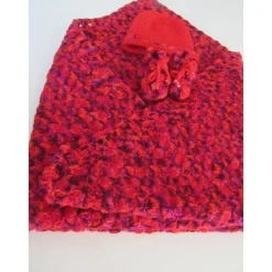 Geschenkset Baby zur Geburt - Babydecke mit Mütze und Schühchen