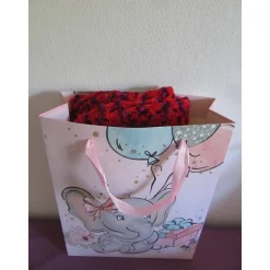 Geschenkset Baby zur Geburt - Babydecke mit Mütze und Schühchen