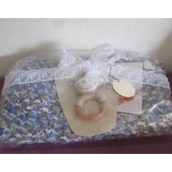 Geschenkset Geburt - Babydecke mit Spielzeug