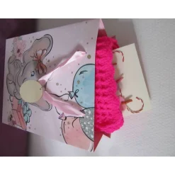 Geschenkset Geburt - Babydecke mit Spielzeug