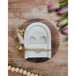 Geschenkset Geburtstag, Mitbringsel, Geschenk aus Gießmasse, Gutscheinbox, Verpackung Geldgeschenk Alles Liebe