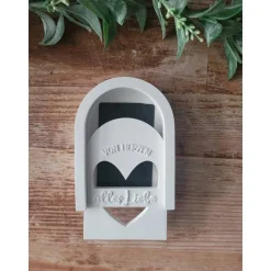 Geschenkset Geburtstag, Mitbringsel, Geschenk aus Gießmasse, Gutscheinbox, Verpackung Geldgeschenk Alles Liebe