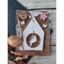 Geschenk-Set "Spring Time" ~ Frühling in der Tüte ~ Geschenktüte Vogelhaus ~ Mitbringsel Vogel
