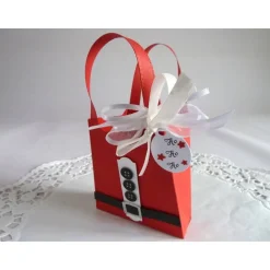 Geschenktüte, Verpackung für Weihnachten und Nikolaustag