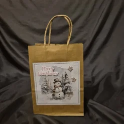 Geschenktüte Weihnachten / Merry Christmas / Weihnachtskreationen / Geschenkverpackung / Festliche Geschenktüte