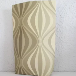 Geschenktüte Wespentaille, 5 Papiertüten, Bodenbeutel mit Wellenlinien