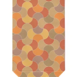 Geschenktüten Mosaik, 5 Papiertüten, Bodenbeutel mit herbstlichen Farben