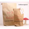 Geschenktüten-Set mit Spruch Vielleicht bedeutet Liebe... von E. Barrett-Browning mit Geschenkanhänger aus Papier und Ko