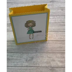 Geschenkverpackung / -Tüte / -Tasche zum Geburtstag oder anderen Anlässen, kleines Mitbringsel Goodie oder Gastgeschenk